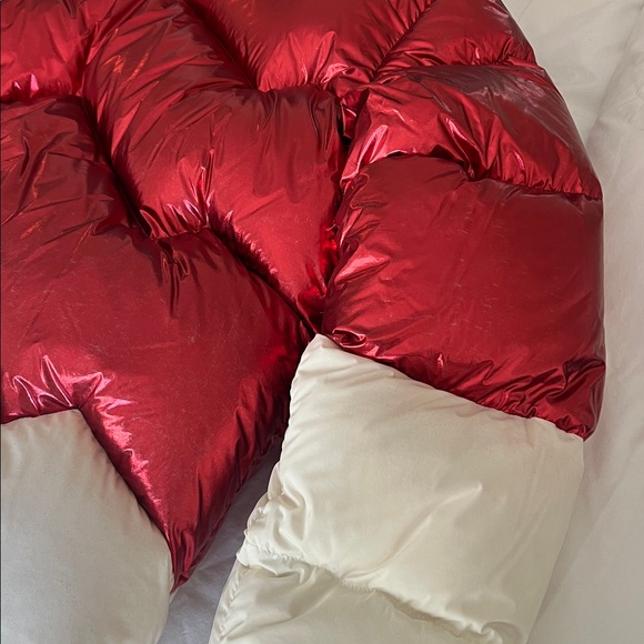 Perfect Moment Men’s Airview Duvet Red and White down Ski Jacket size L large - Picture 12 of 13